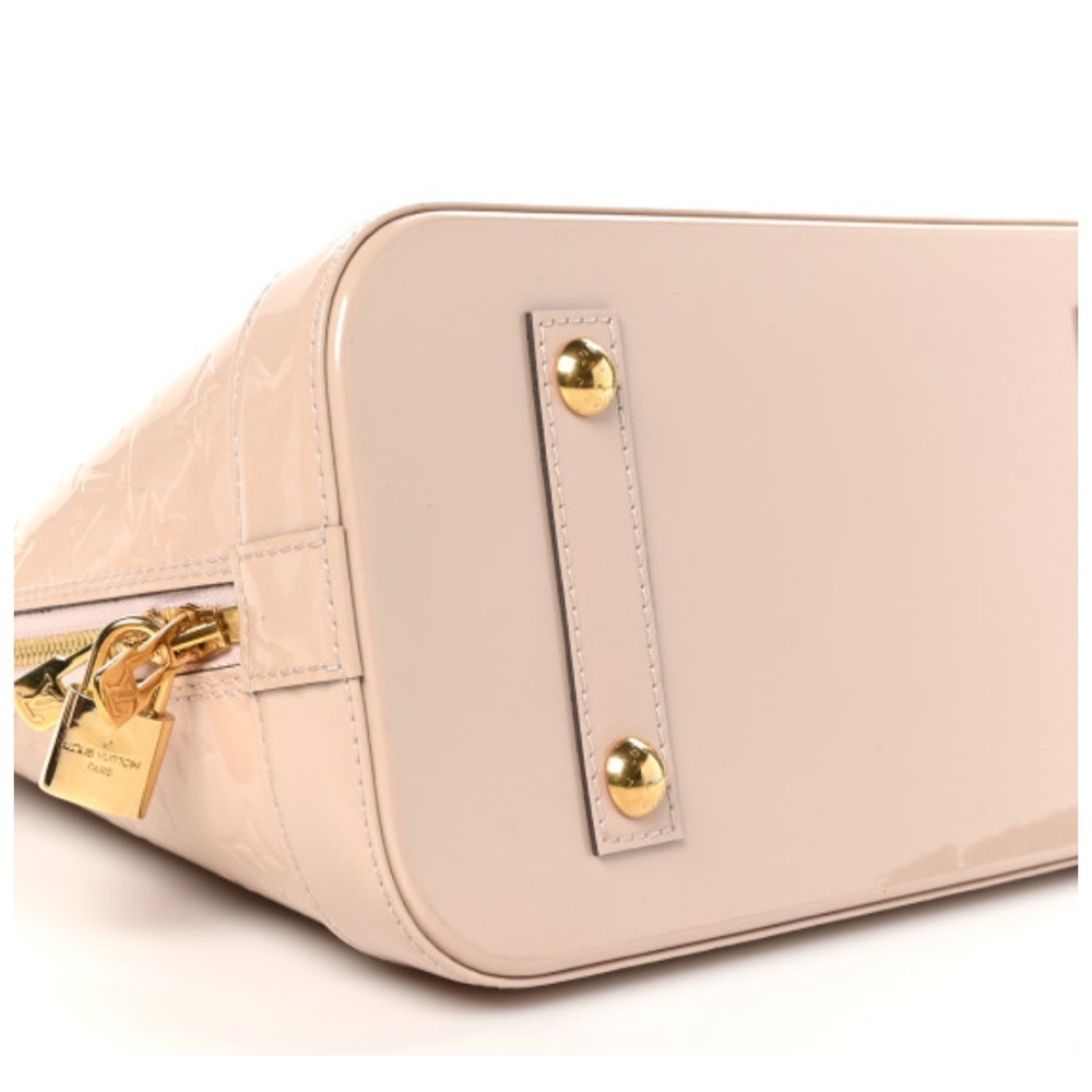 ❌SOLD❌ Louis Vuitton Alma PM Vernis Rose Angelique EUC - Picture 8 of 9